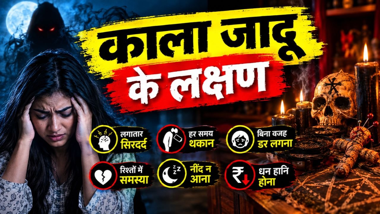 black magic symptoms on person in hindi