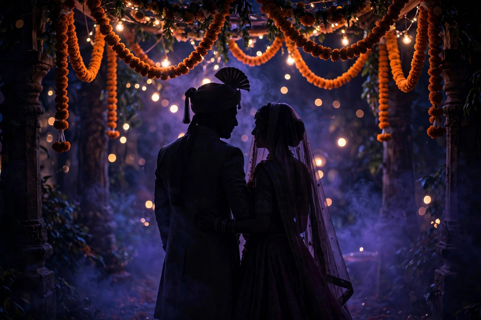 शादी के जोड़े को नज़र से बचाने के उपाय — काला टीका, काली डोरी और पारंपरिक सुरक्षा विधियां