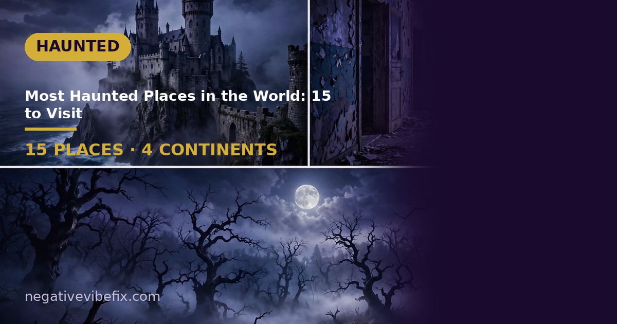 Most haunted places in the world