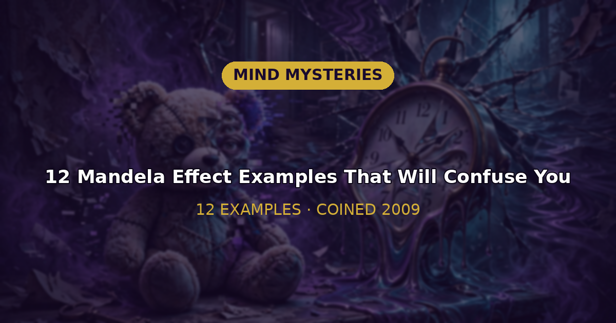 Mandela Effect examples