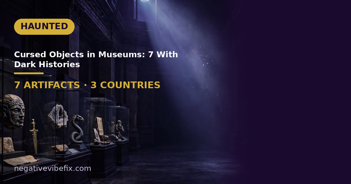 Cursed objects in museums with dark histories