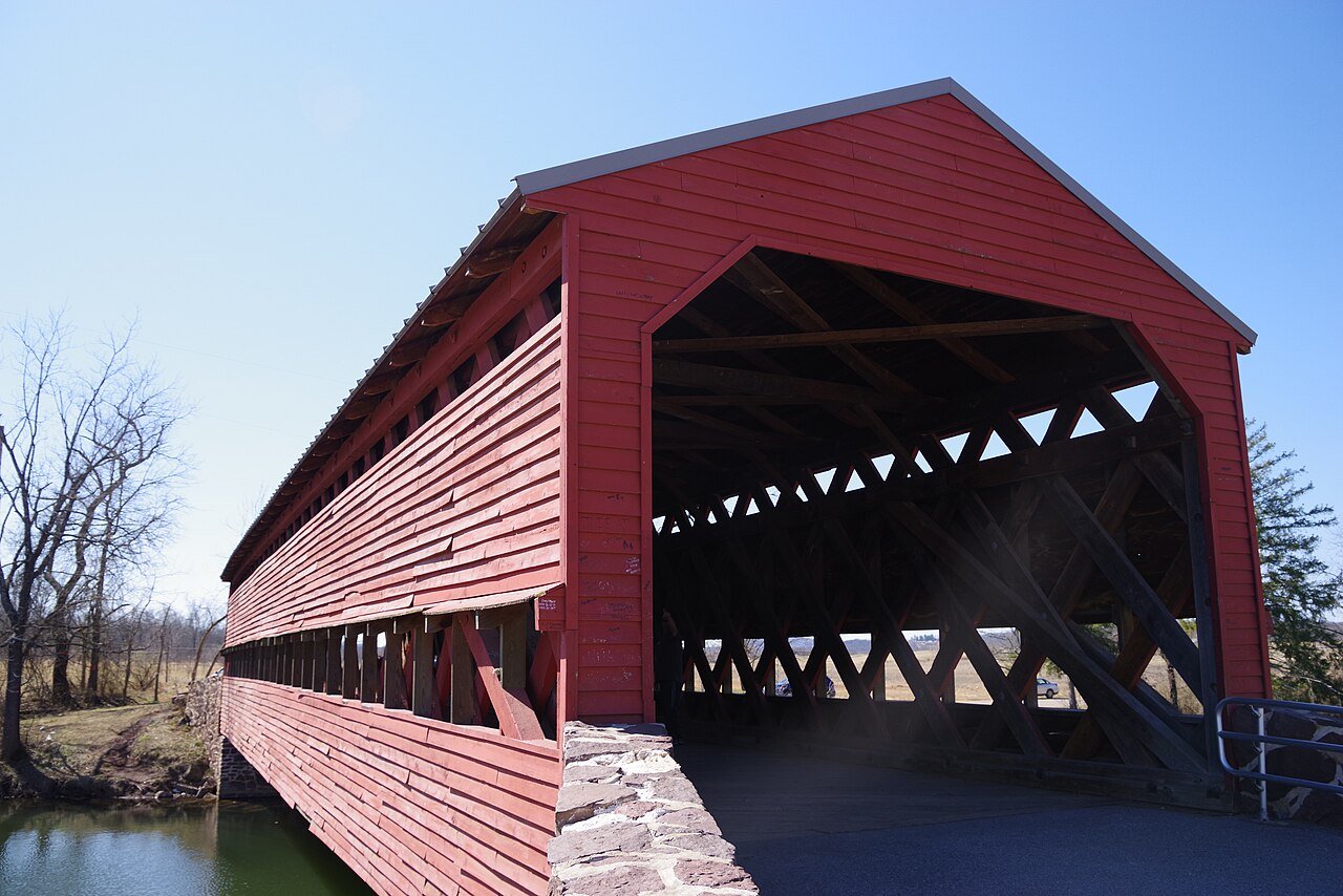 Sachs Covered Bridge Gettysburg haunted bridge