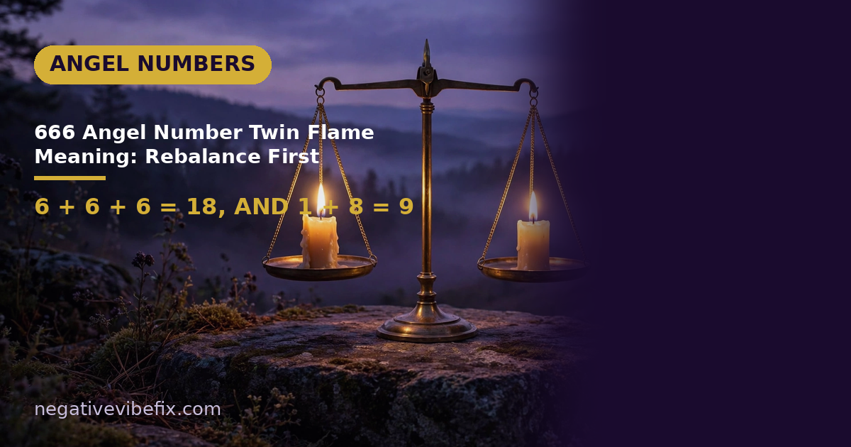 666 angel number twin flame meaning featured image