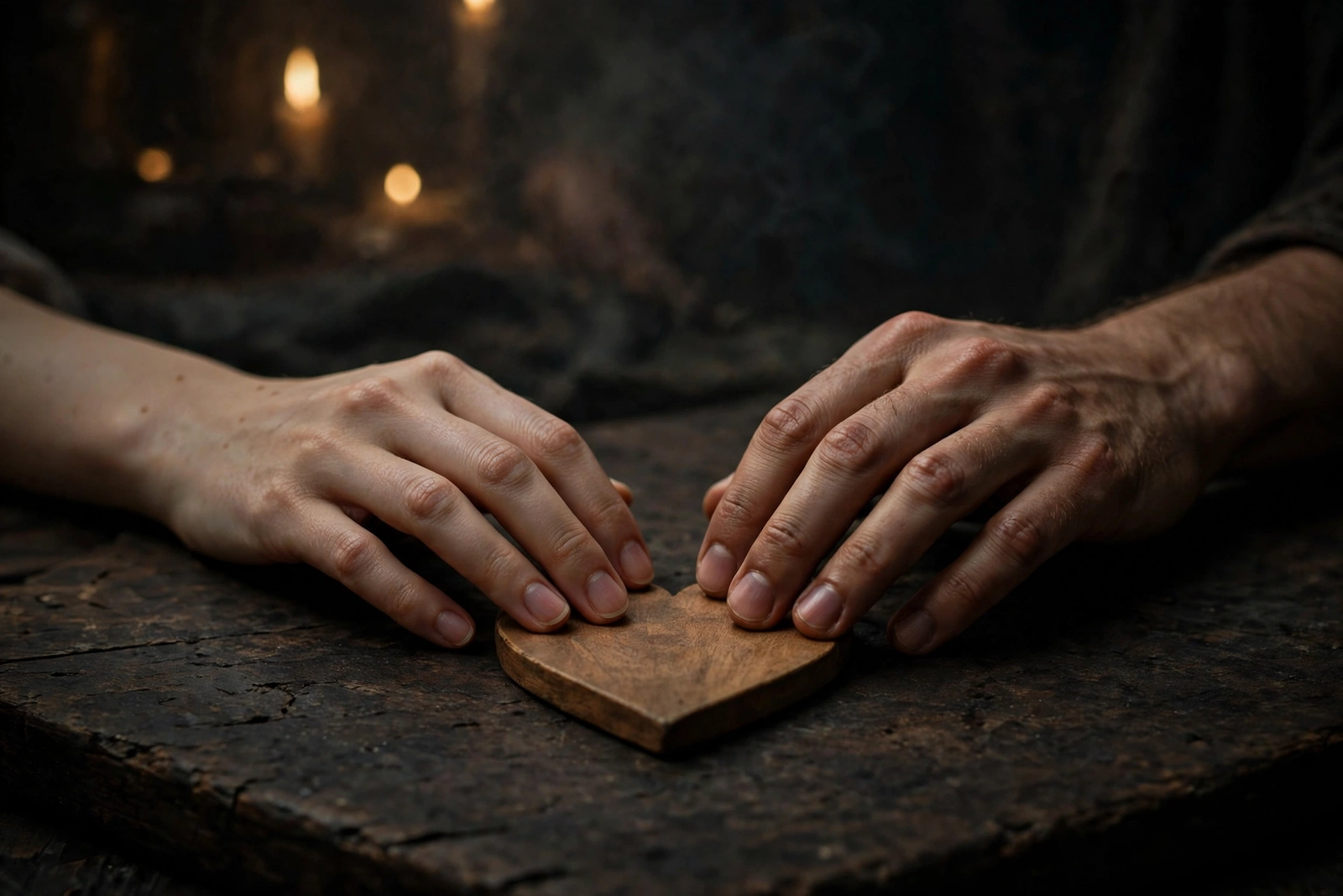 Do Ouija boards really work - hands on a planchette