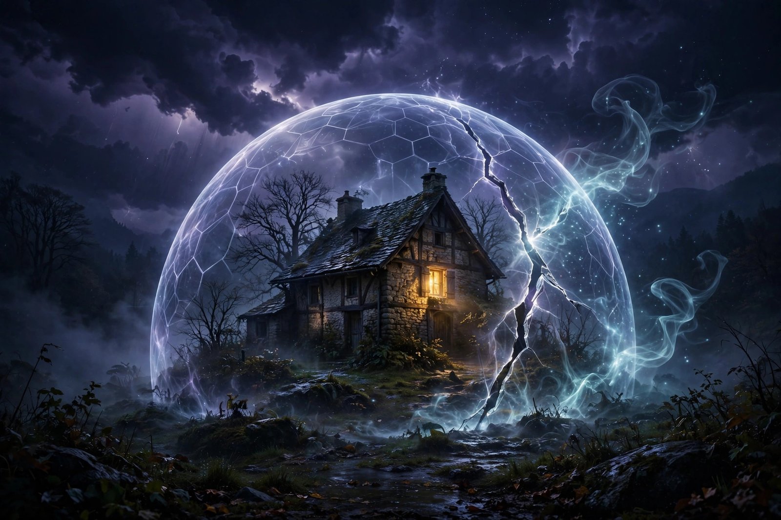 House with its protective boundary restored — signs your home aura shield is completely broken