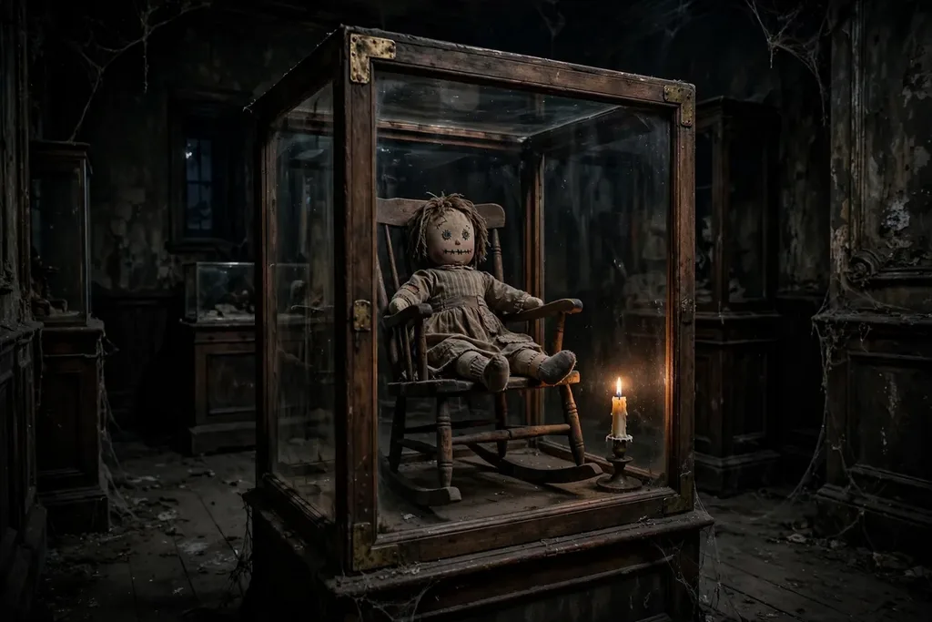 The Annabelle doll from the 1970 case