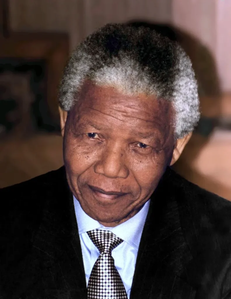 Nelson Mandela 1994 portrait — the man the Mandela Effect is named after (Wikimedia Commons)
