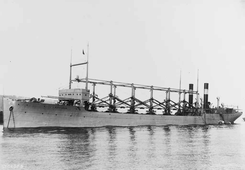 USS Cyclops disappearance — the Navy collier lost in the Bermuda Triangle in 1918