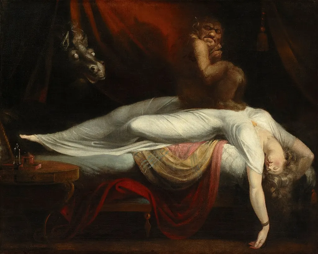 Sleep paralysis across cultures — Fuseli's The Nightmare, 1781 (Wikimedia Commons)