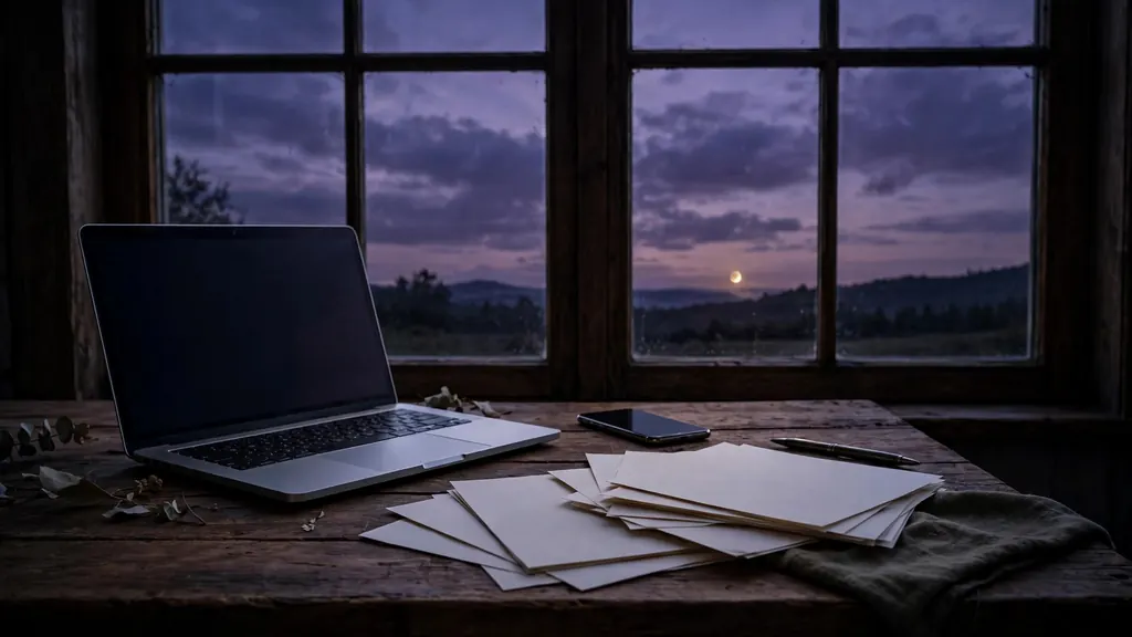 What to do during Mercury retrograde — pause and double-check before signing (scene illustration)