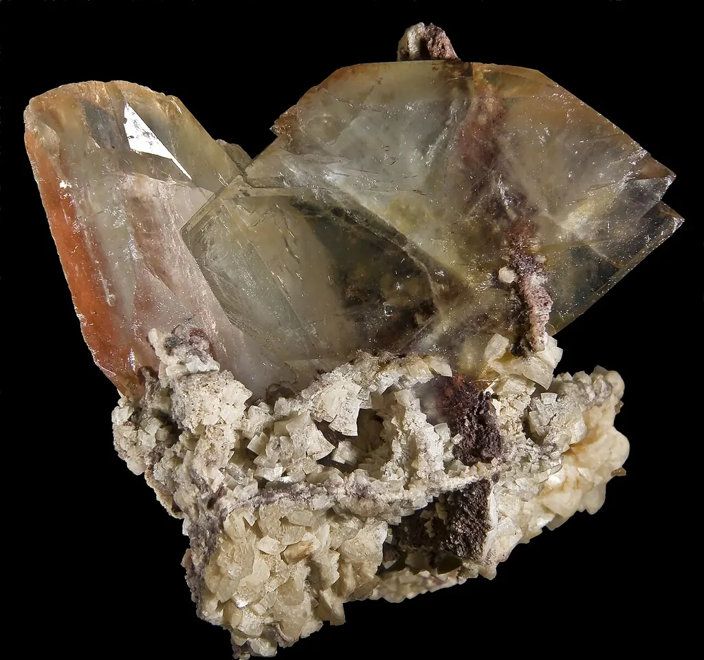Barium crystal confusion — a real barite mineral specimen (Wikimedia Commons)